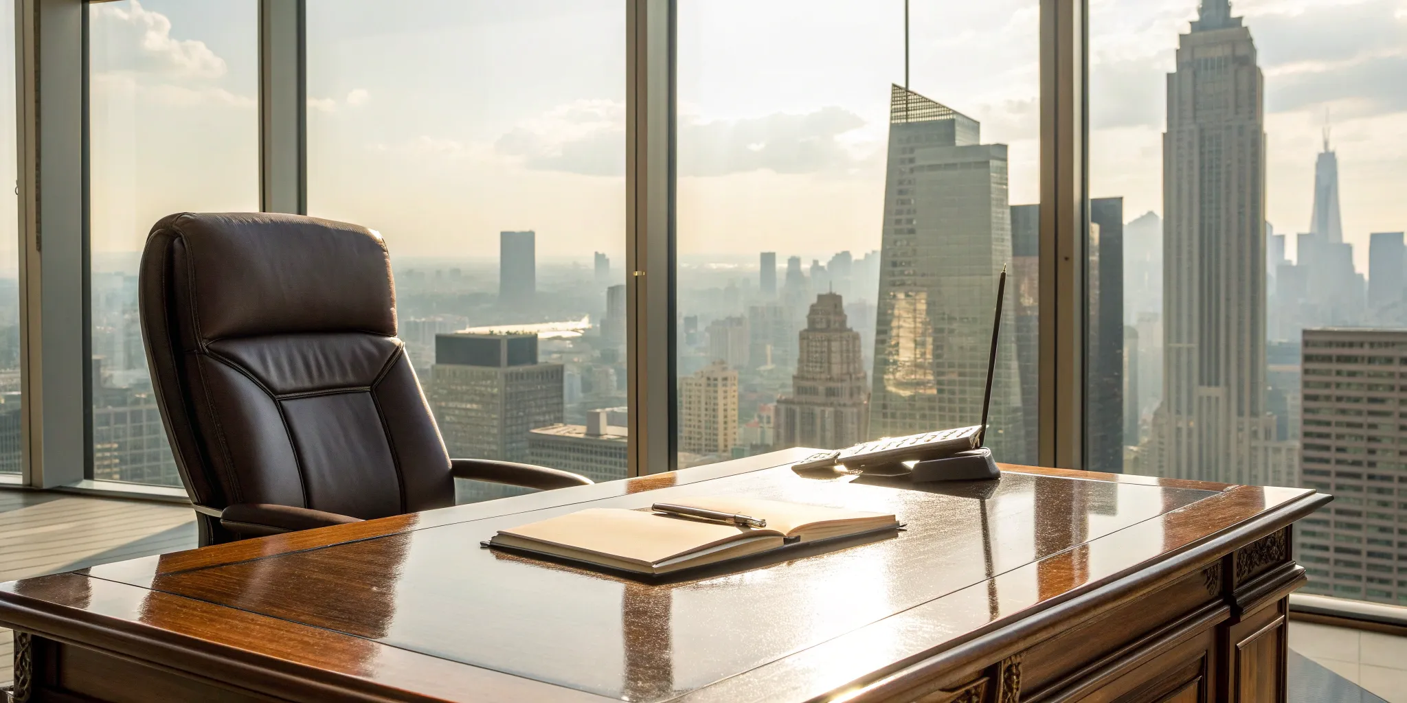 CEO considering thought leadership strategy.
