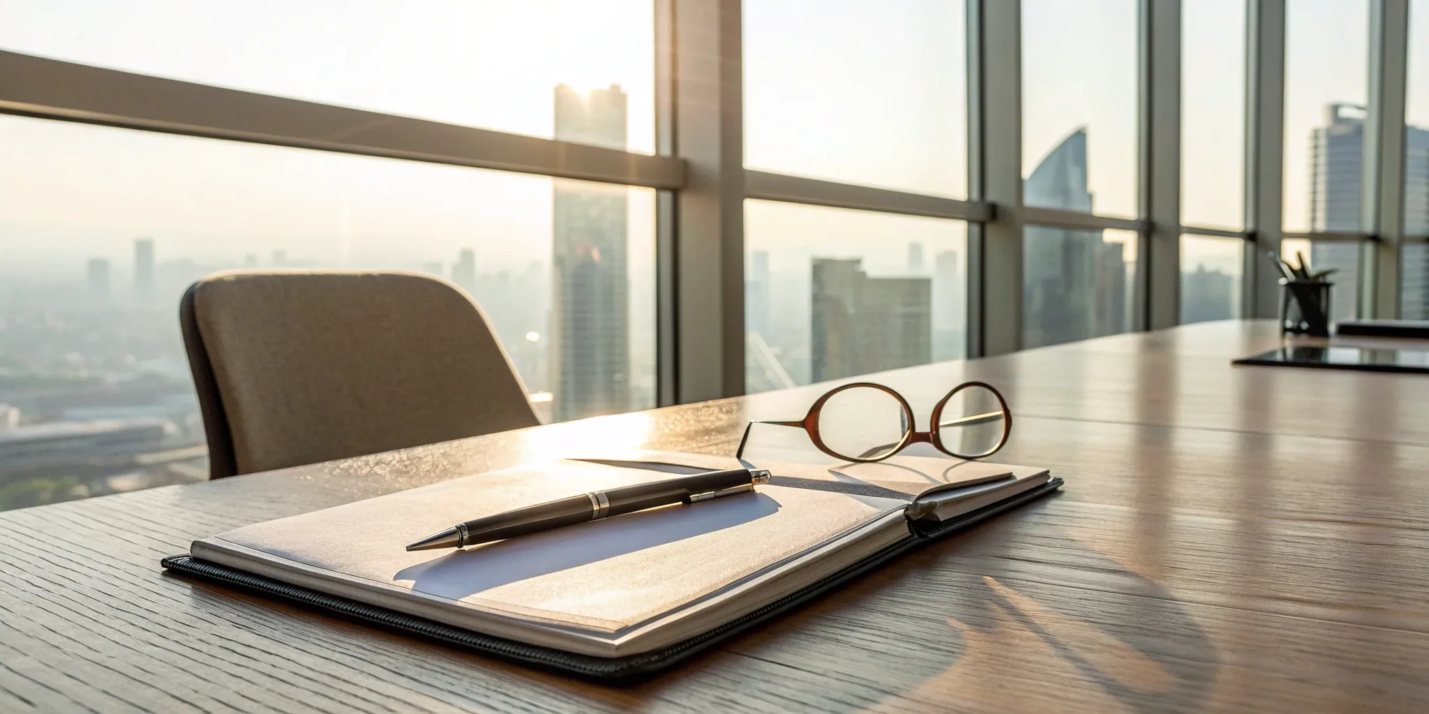A top publicist's desk setup for shaping a client's brand and public image.